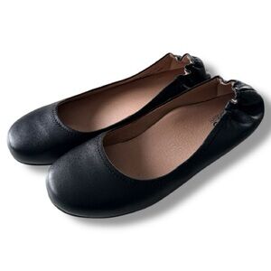 Abeo Tammy Leather Comfort Ballet Shoes Black Size 9